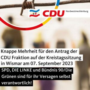Mehr über den Artikel erfahren Herausforderungen der Unterbringung von Flüchtlingen und Asylsuchenden im Landkreis Nordwestmecklenburg